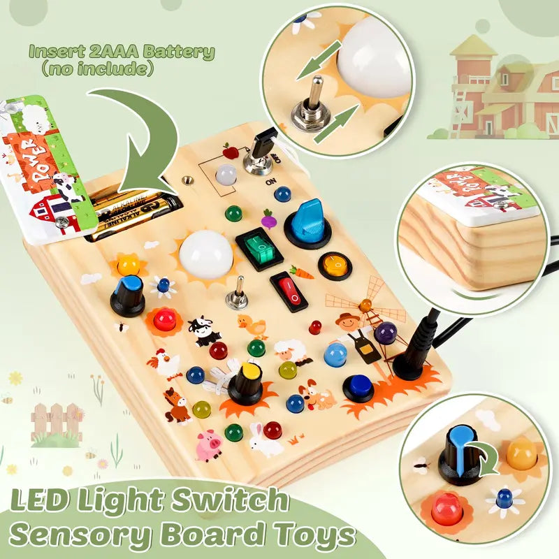 Amoria Montessori Sensory Board