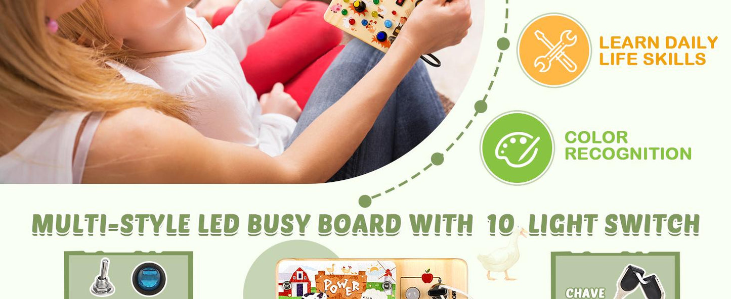 Amoria Montessori Sensory Board