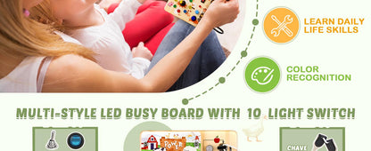 Amoria Montessori Sensory Board