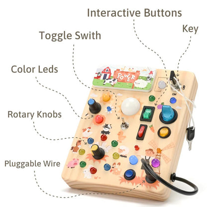 Amoria Montessori Sensory Board